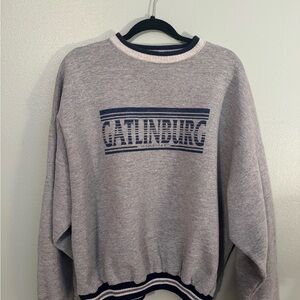 Gray Gatlinburg Men's Crewneck